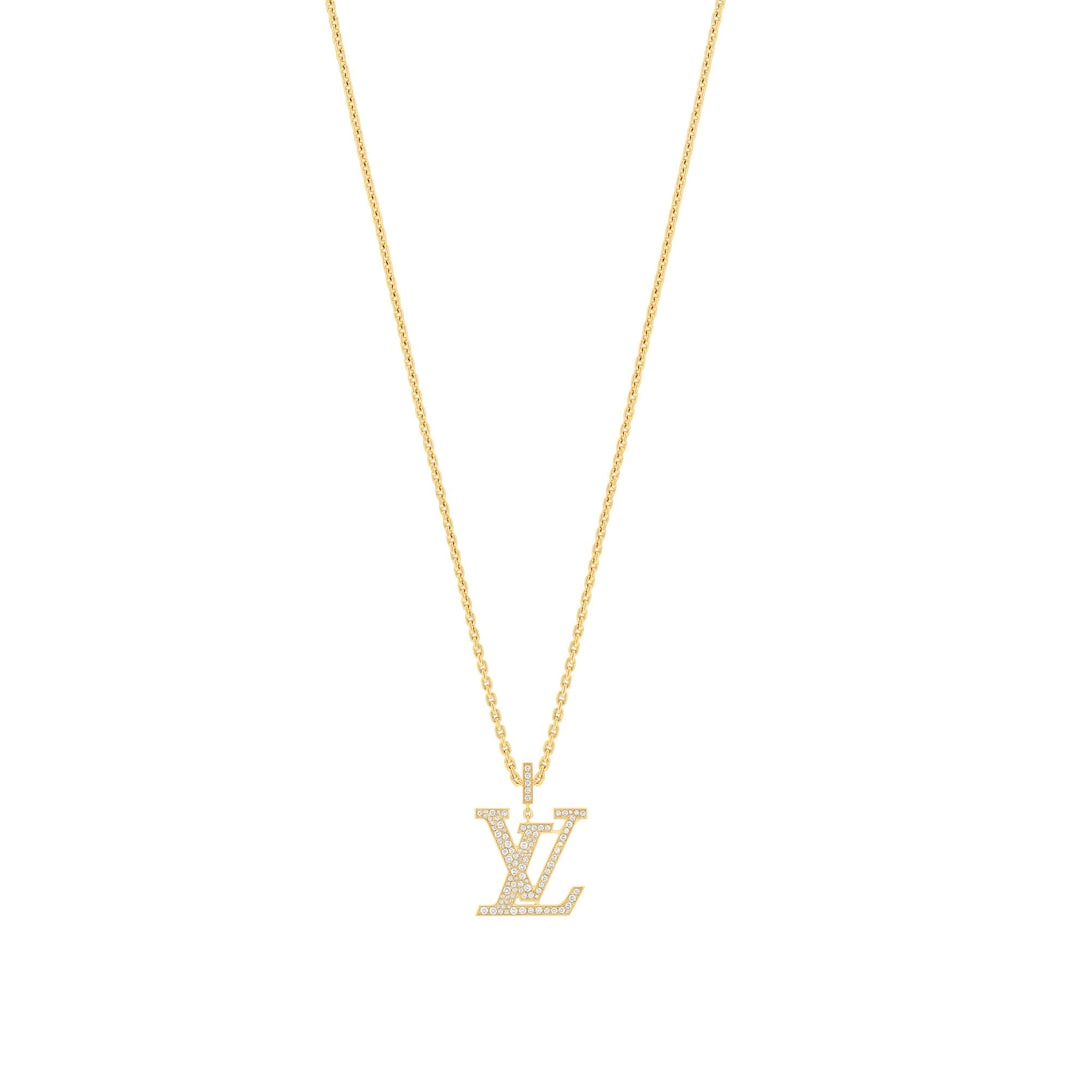 LV Large Pendant, Yellow Gold And Diamonds - Categories | LOUIS VUITTON